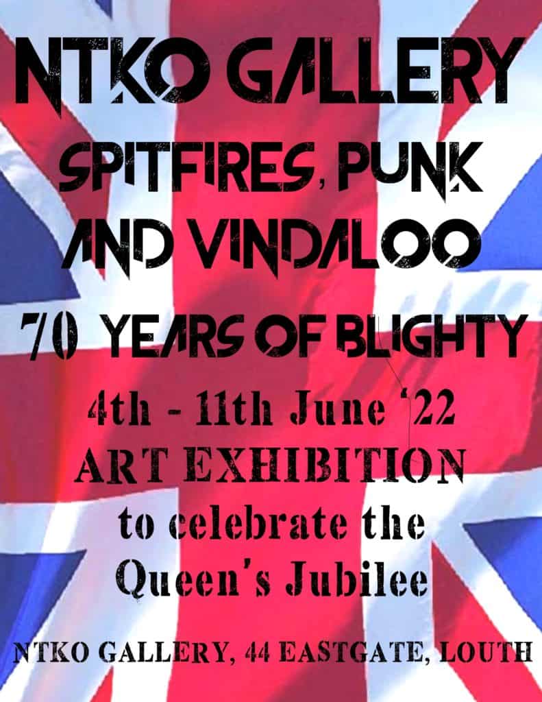 Spitfire, Punk and Vindaloo 70 Years of Blighty Art Exhibition