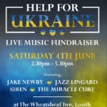 help Ukraine music fundraiser